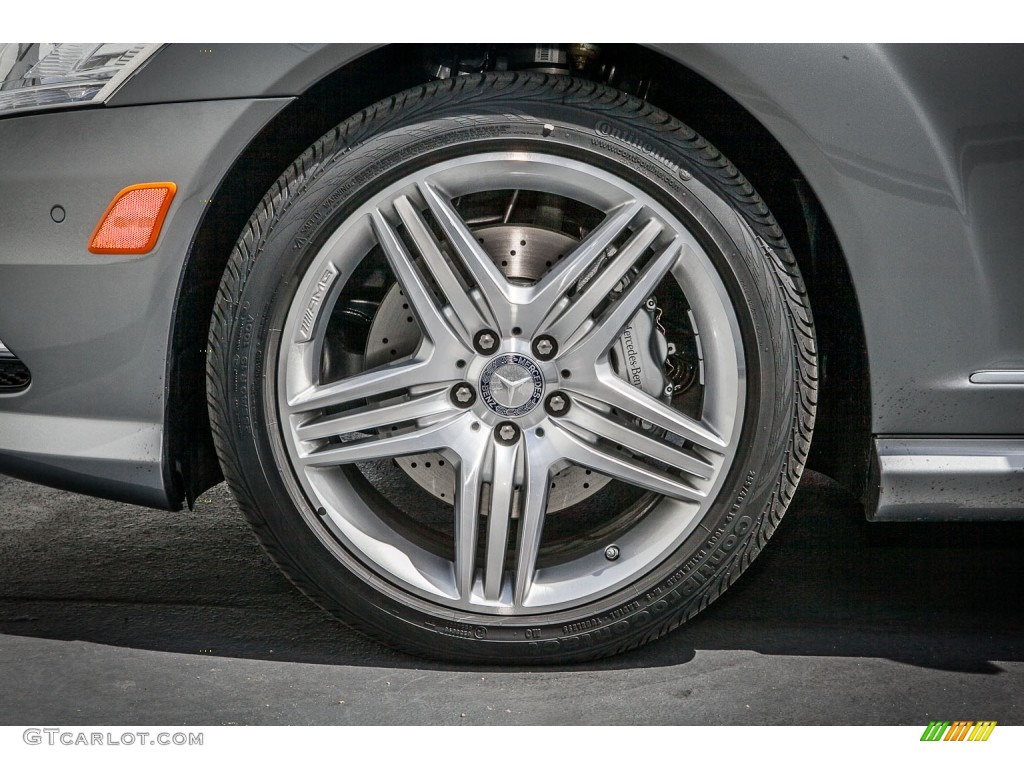 2013 S 550 Sedan - Palladium Silver Metallic / Black photo #9