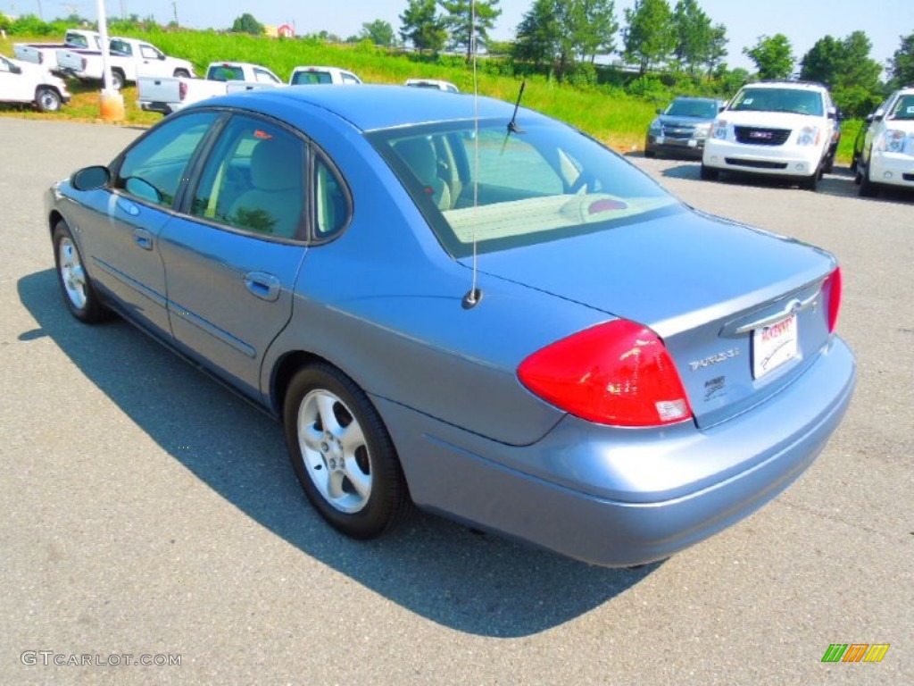 2000 Taurus SES - Graphite Blue Metallic / Medium Parchment photo #5