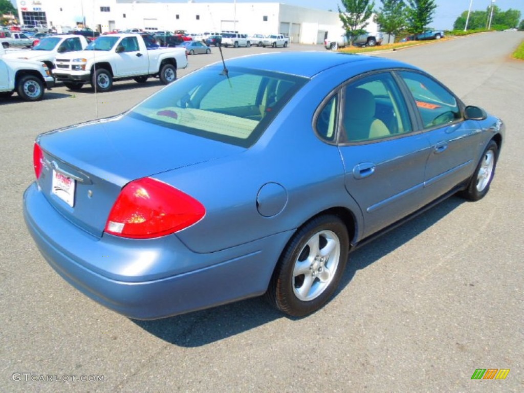 2000 Taurus SES - Graphite Blue Metallic / Medium Parchment photo #6