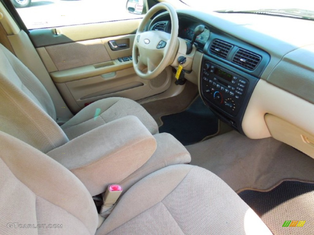 2000 Taurus SES - Graphite Blue Metallic / Medium Parchment photo #21