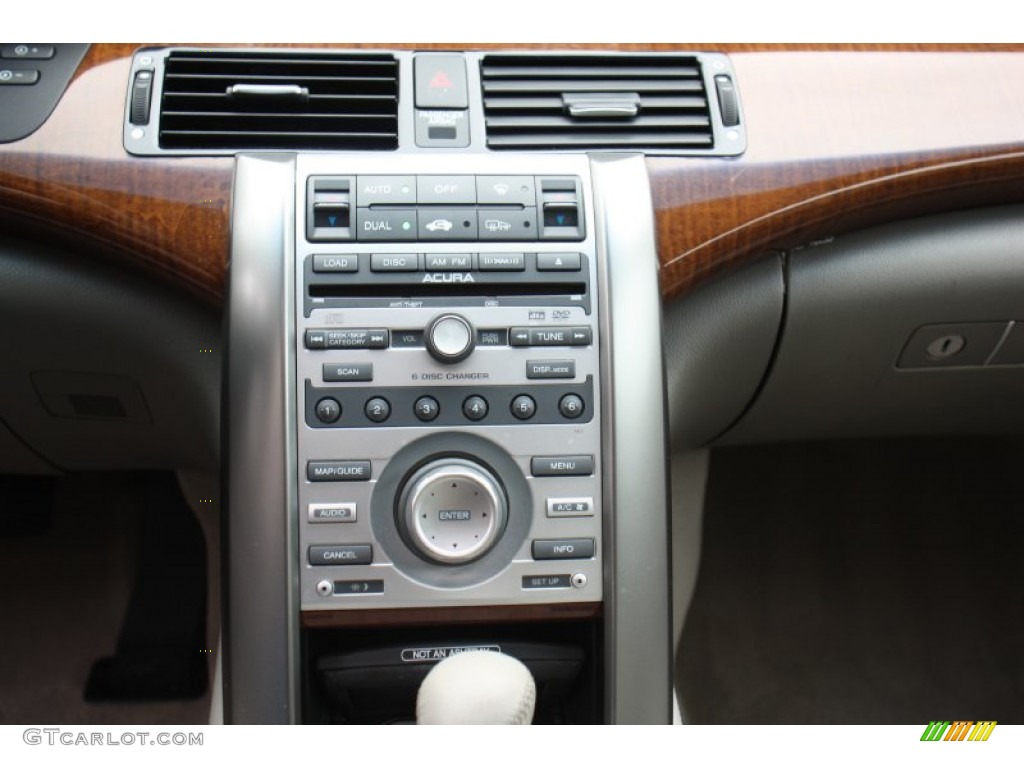 2005 RL 3.5 AWD Sedan - Meteor Silver Metallic / Taupe photo #25