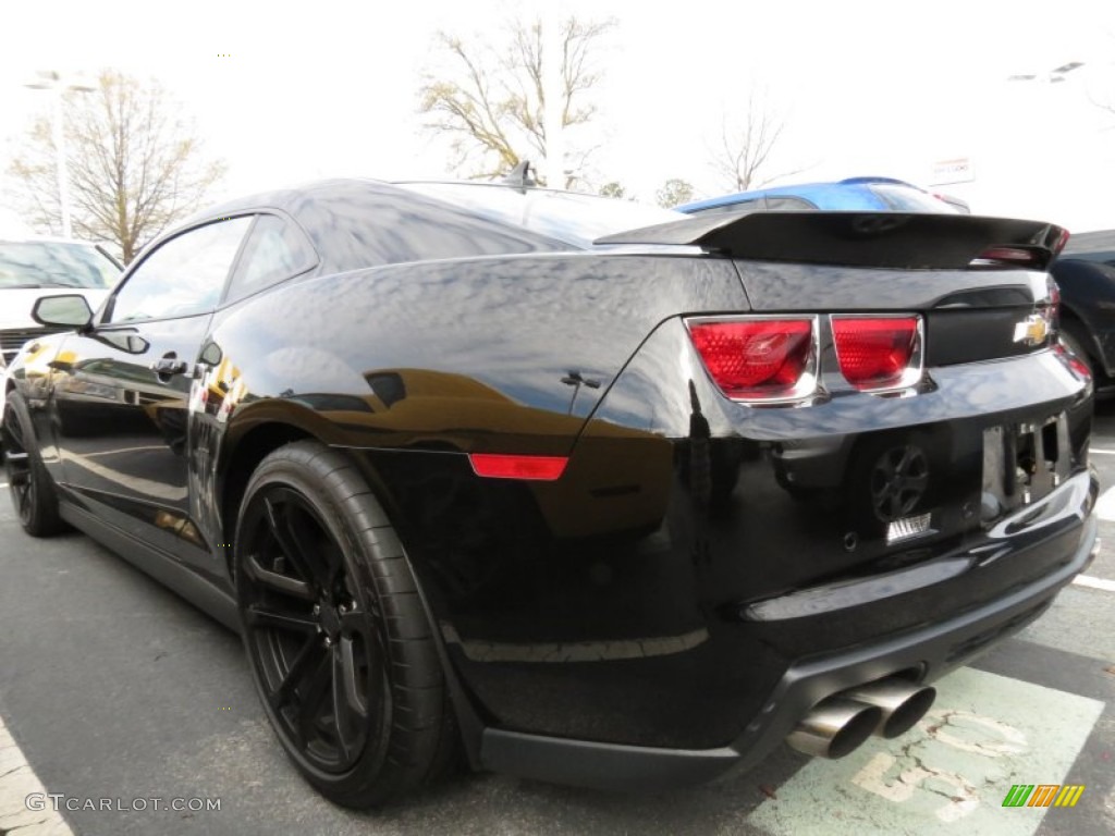 2012 Camaro ZL1 - Black / Black photo #2