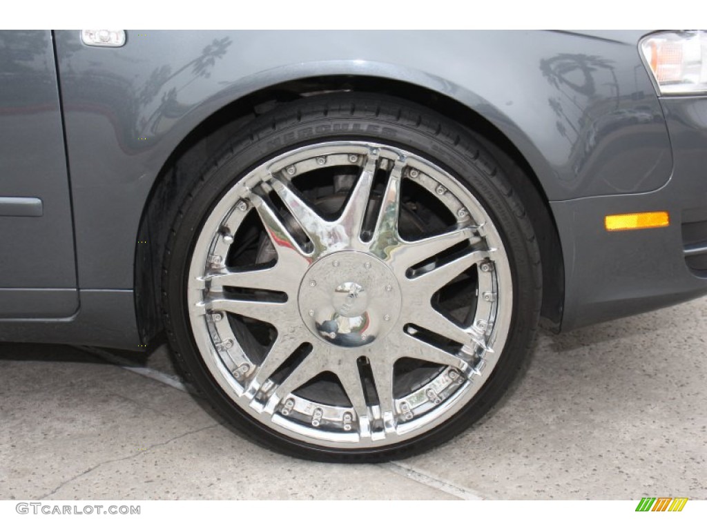 2005 Audi A4 2.0T Sedan Custom Wheels Photo #79215046