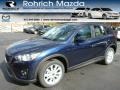 2014 Stormy Blue Mica Mazda CX-5 Grand Touring AWD  photo #1