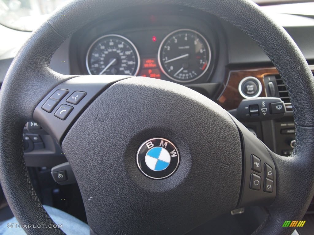 2010 3 Series 328i Sedan - Space Gray Metallic / Oyster/Black Dakota Leather photo #14