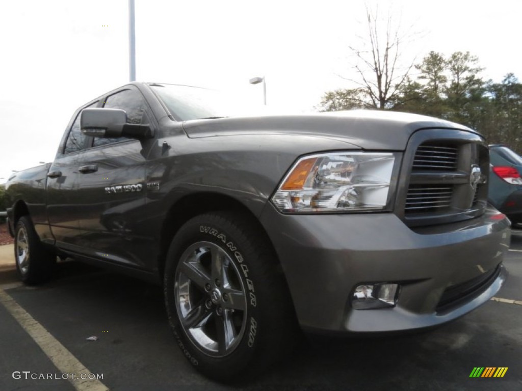 2011 Ram 1500 Sport Quad Cab - Mineral Gray Metallic / Dark Slate Gray/Medium Graystone photo #4