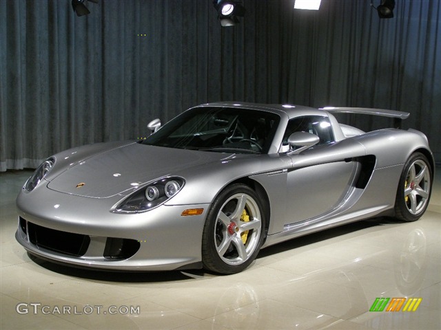 Porsche Carrera GT from its other good side. With spoiler raised. 2005 Porsche Carrera GT Standard Carrera GT Model Parts