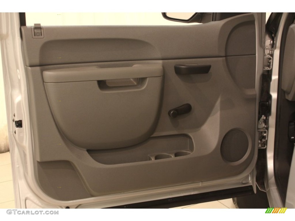 2011 Silverado 1500 Regular Cab - Sheer Silver Metallic / Dark Titanium photo #4