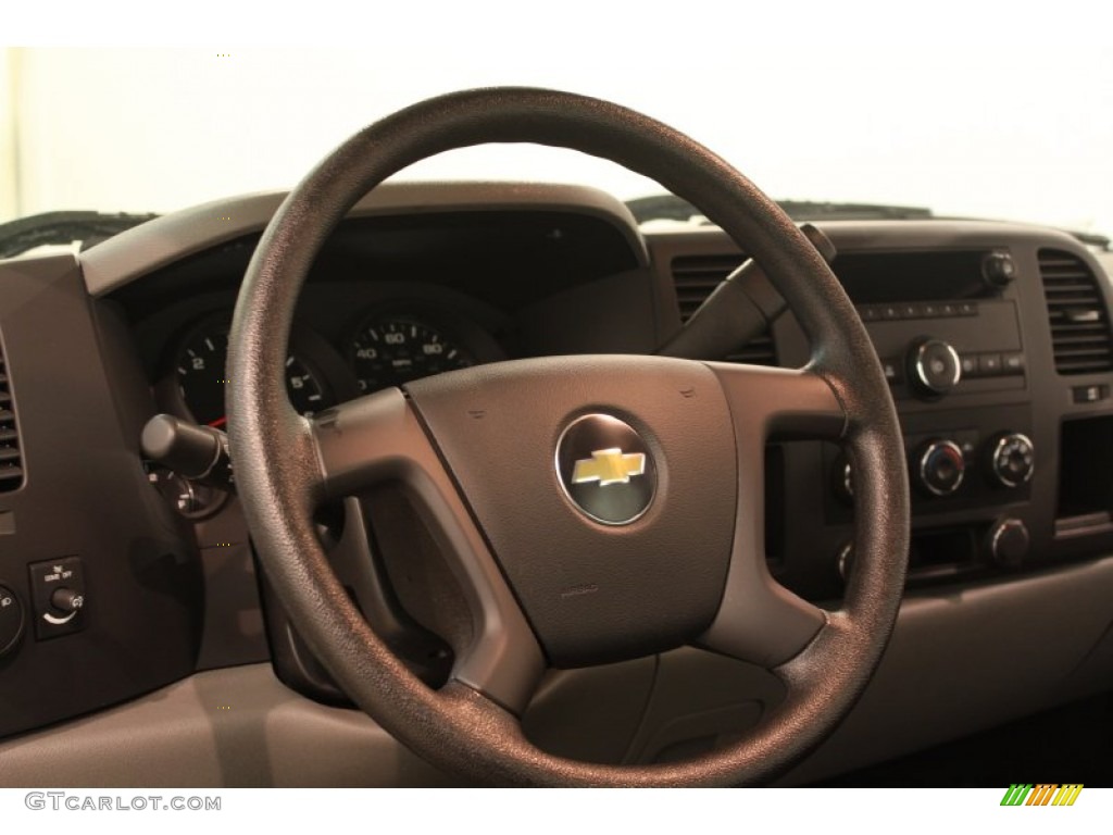 2011 Silverado 1500 Regular Cab - Sheer Silver Metallic / Dark Titanium photo #6