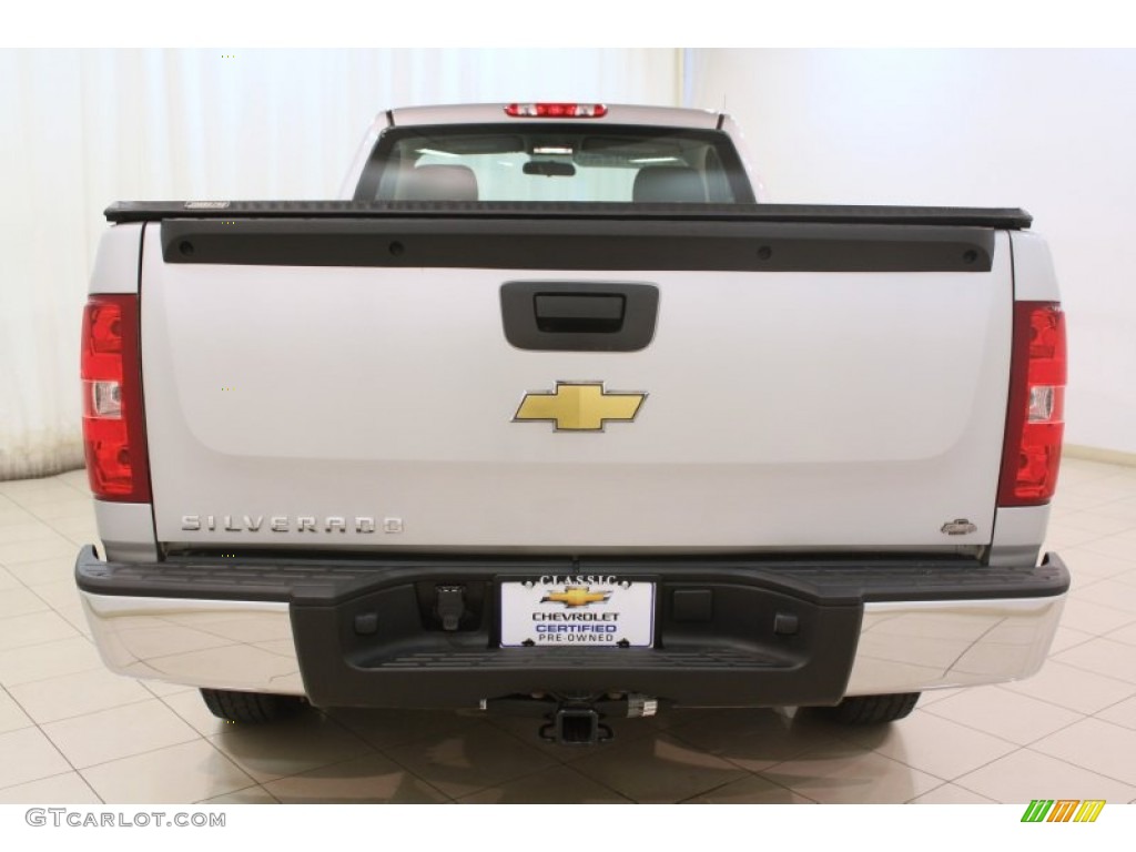 2011 Silverado 1500 Regular Cab - Sheer Silver Metallic / Dark Titanium photo #10