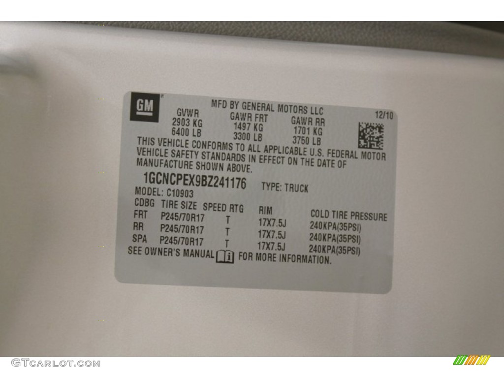 2011 Silverado 1500 Regular Cab - Sheer Silver Metallic / Dark Titanium photo #13