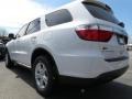 2013 Bright White Dodge Durango SXT  photo #2