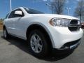 2013 Bright White Dodge Durango SXT  photo #4