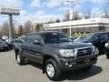 2010 Magnetic Gray Metallic Toyota Tacoma V6 SR5 PreRunner Double Cab  photo #1