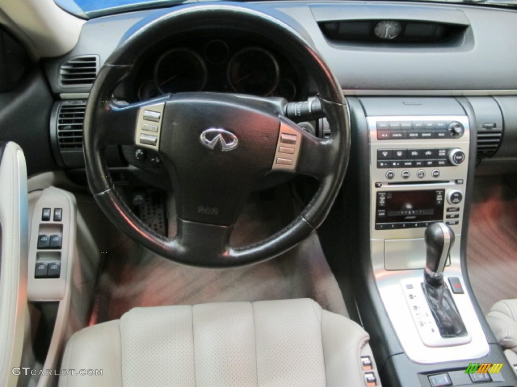2006 Infiniti G 35 x Sedan Stone Dashboard Photo #79219675