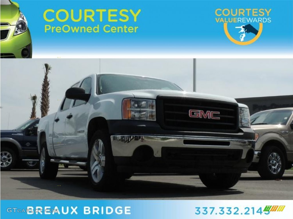 Summit White GMC Sierra 1500