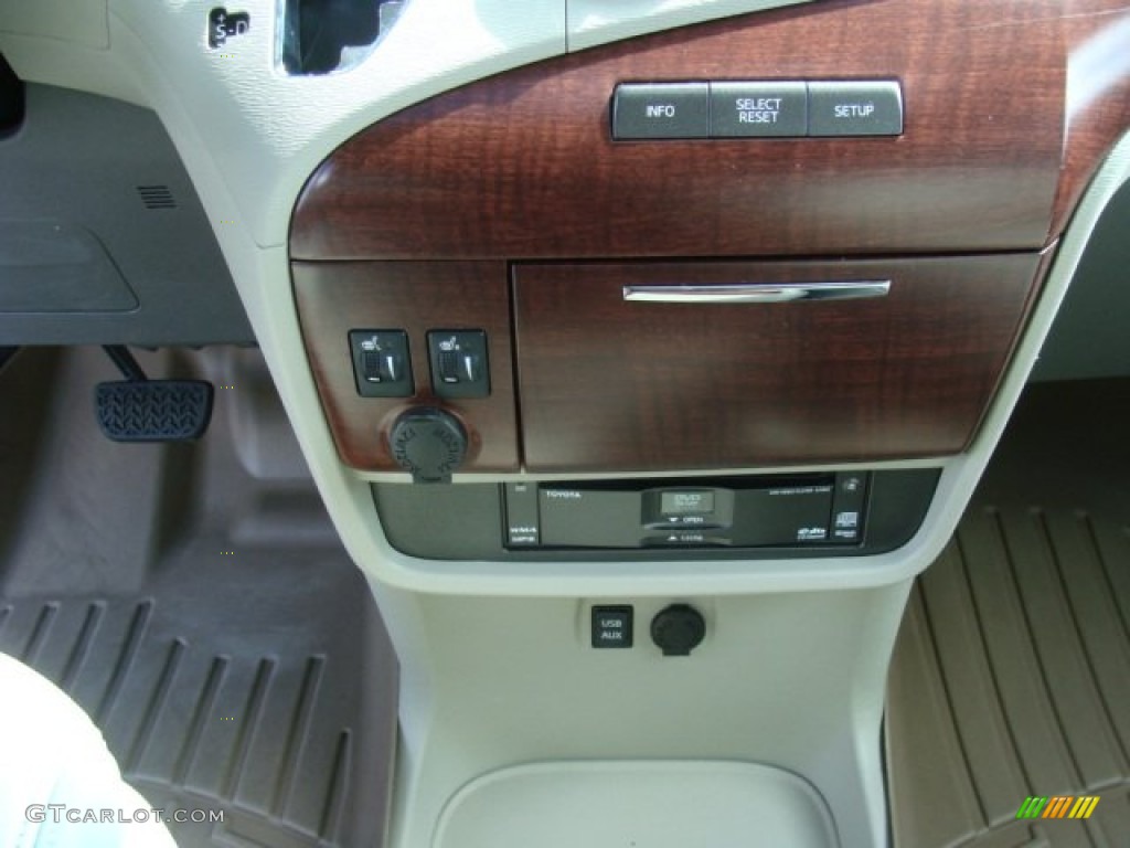 2011 Sienna Limited AWD - Salsa Red Pearl / Bisque photo #12