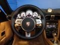 Sand Beige 2010 Porsche 911 Turbo Coupe Steering Wheel