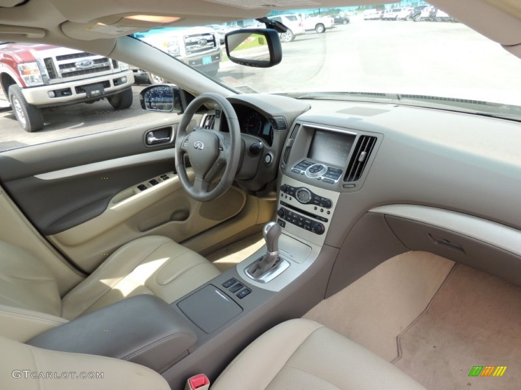 Wheat Beige Interior 2007 Infiniti G 35 Journey Sedan Photo #79222069