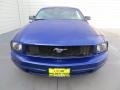 2005 Sonic Blue Metallic Ford Mustang V6 Premium Convertible  photo #8