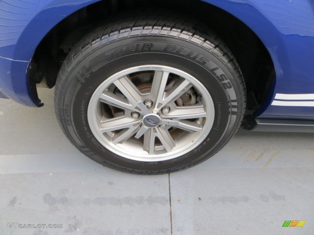 2005 Ford Mustang V6 Premium Convertible Wheel Photo #79223398