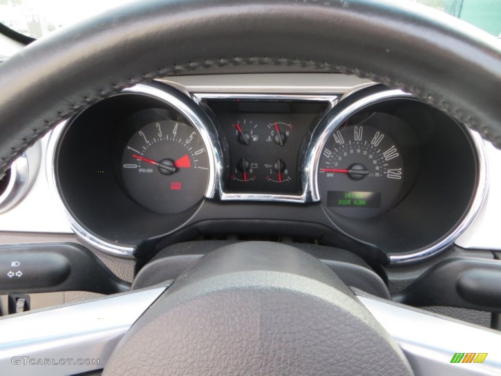 2005 Ford Mustang V6 Premium Convertible Gauges Photo #79223827