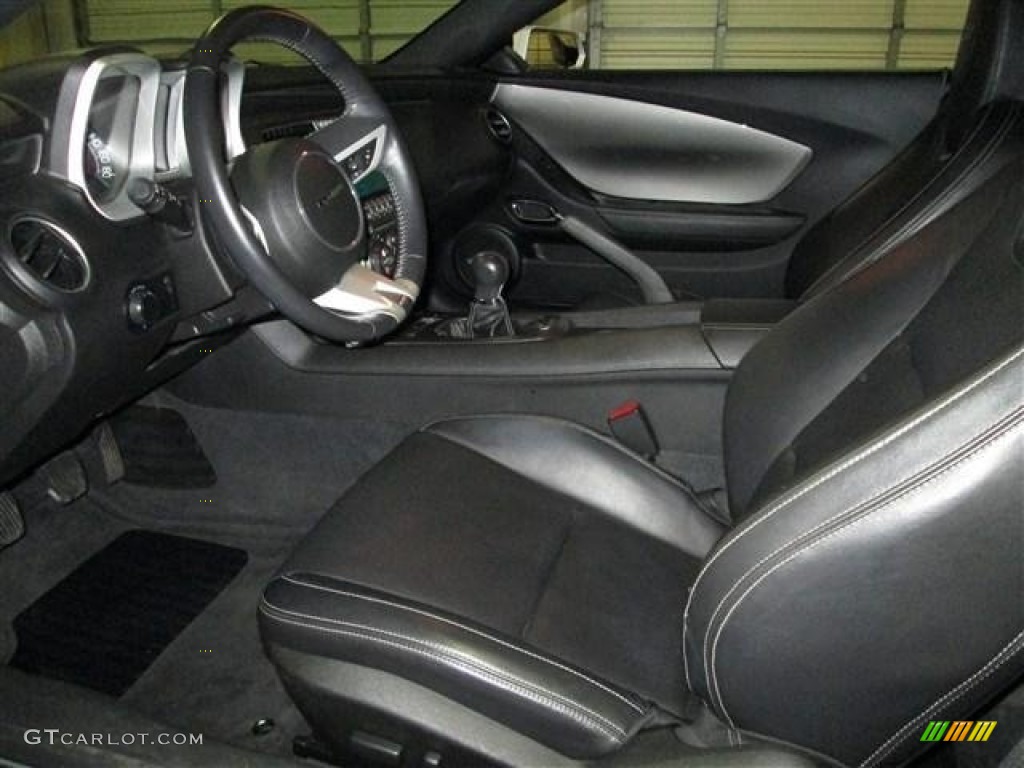 2010 Camaro SS/RS Coupe - Silver Ice Metallic / Black photo #10