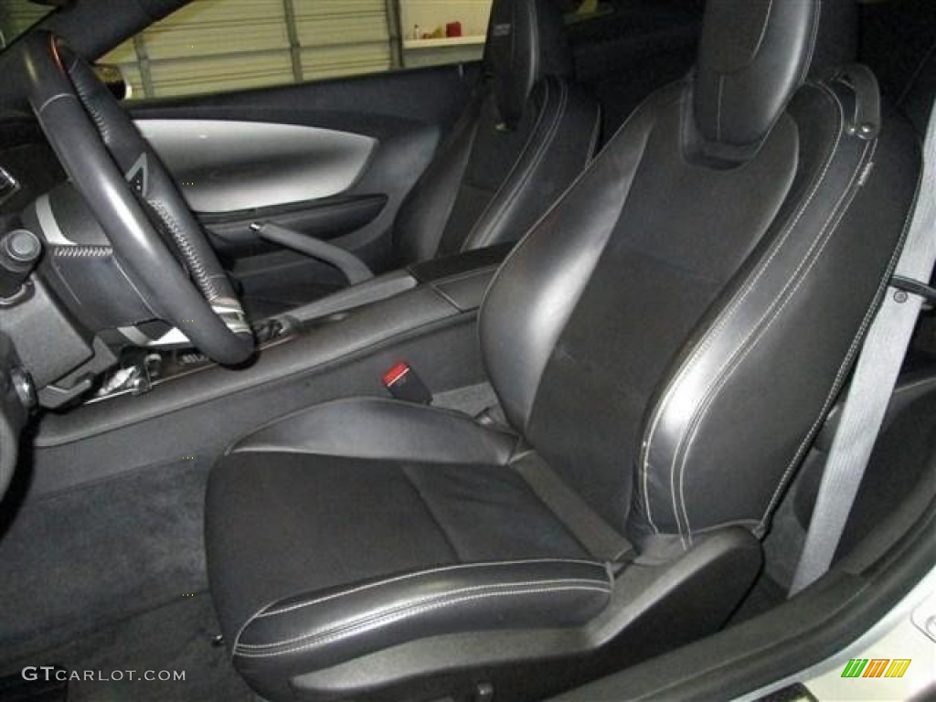 2010 Camaro SS/RS Coupe - Silver Ice Metallic / Black photo #11