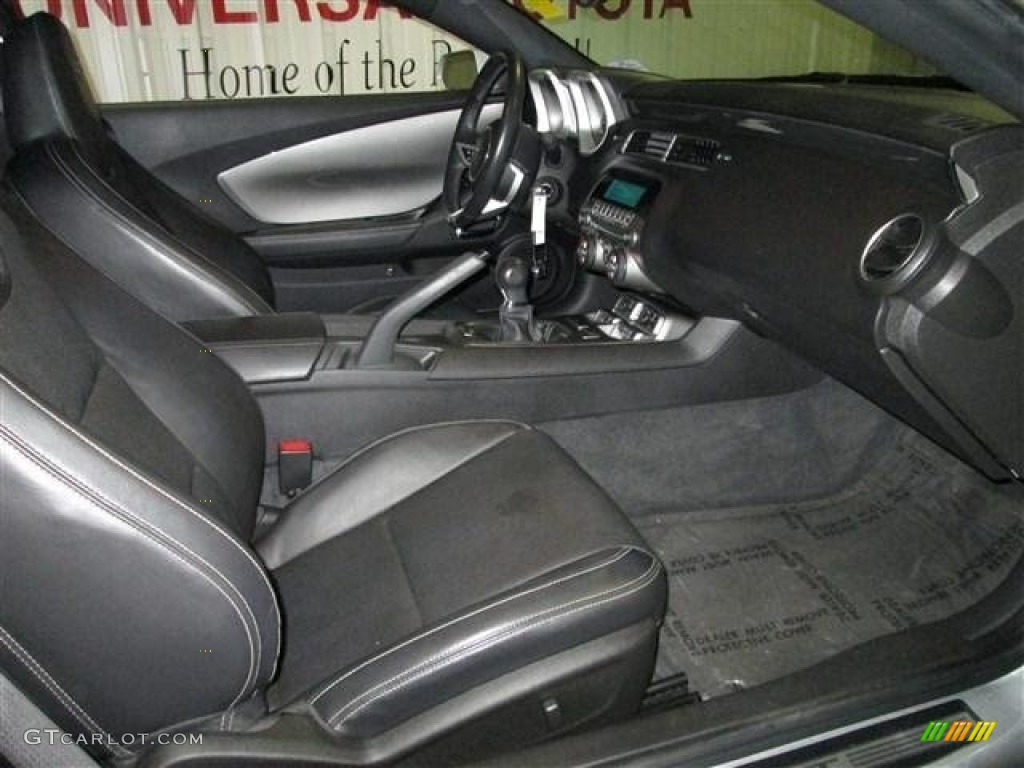 2010 Camaro SS/RS Coupe - Silver Ice Metallic / Black photo #17