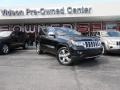 2011 Brilliant Black Crystal Pearl Jeep Grand Cherokee Overland 4x4  photo #1