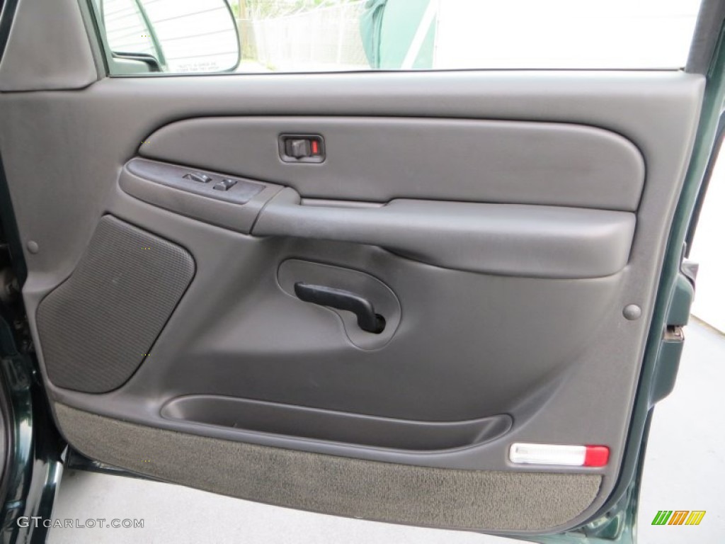 2004 Silverado 1500 LS Extended Cab - Dark Green Metallic / Dark Charcoal photo #30