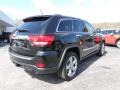 2011 Brilliant Black Crystal Pearl Jeep Grand Cherokee Overland 4x4  photo #7