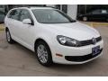Candy White - Jetta TDI SportWagen Photo No. 1