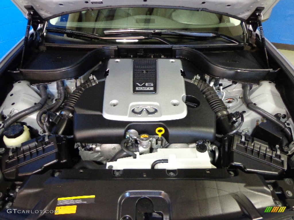 2011 G 37 x AWD Sedan - Liquid Platinum / Graphite photo #24
