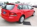 Tornado Red - Jetta S SportWagen Photo No. 8