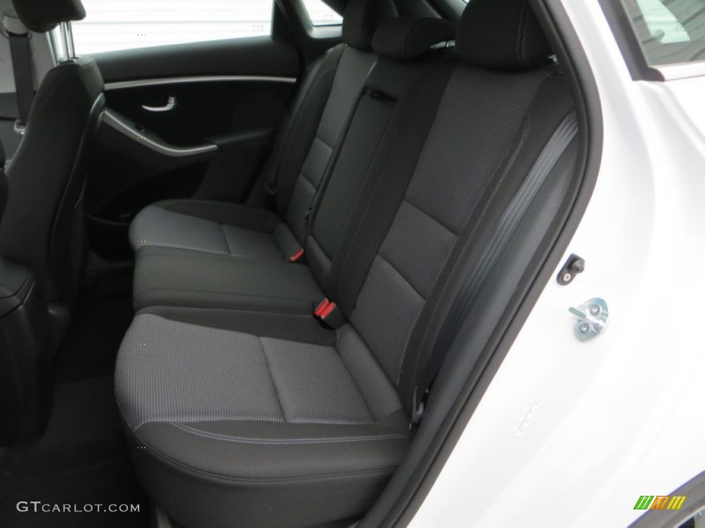 2013 Elantra GT - Monaco White / Black photo #20