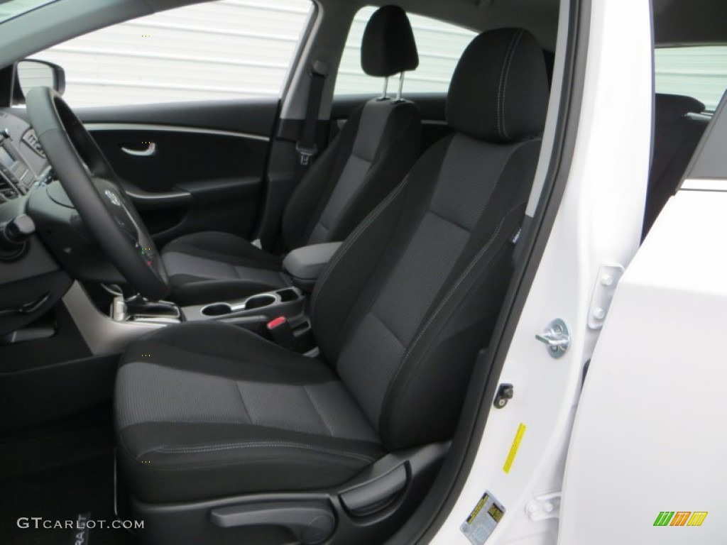 2013 Elantra GT - Monaco White / Black photo #22