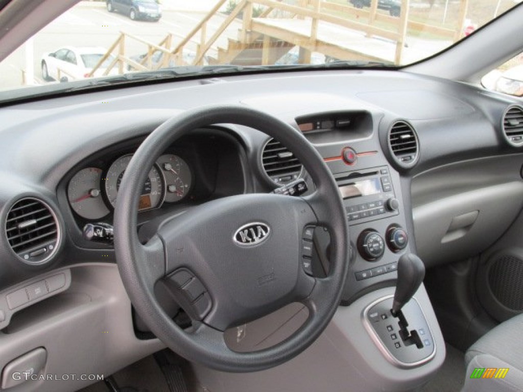 2007 Kia Rondo LX Gray Dashboard Photo #79227627