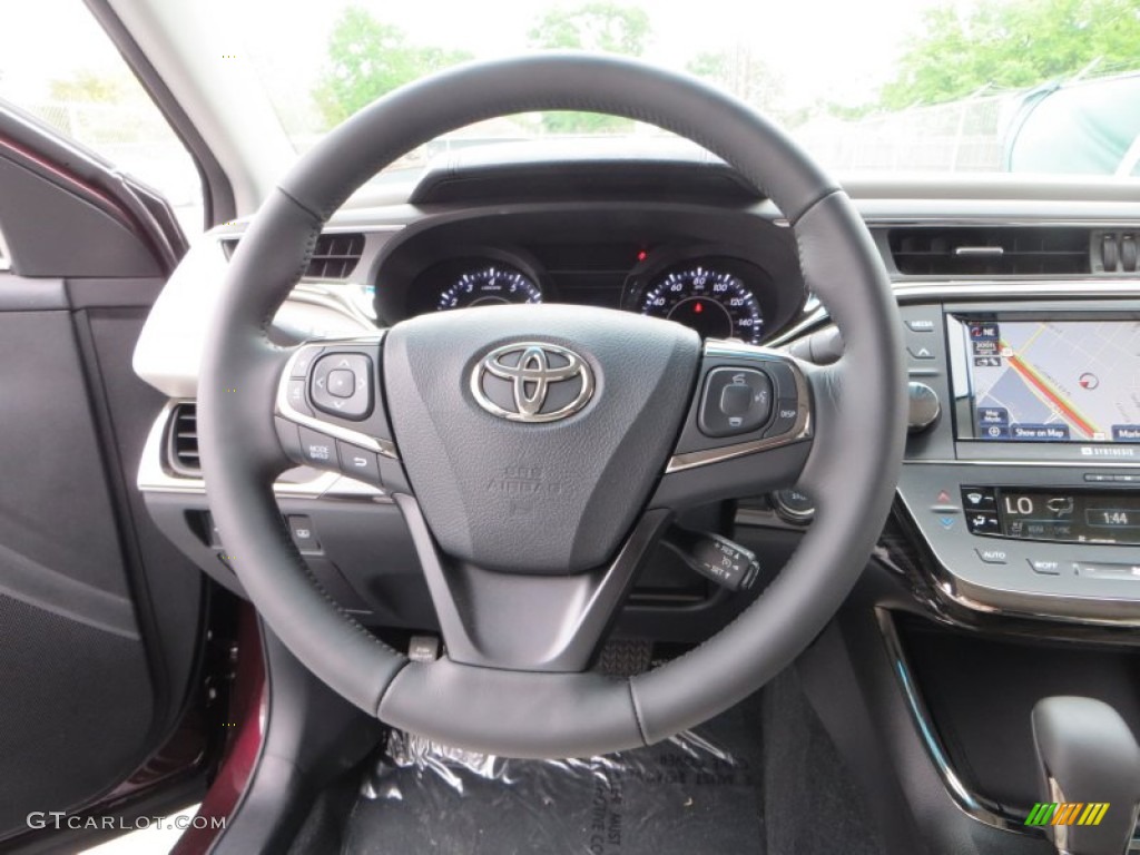2013 Toyota Avalon Limited Light Gray Steering Wheel Photo #79228468