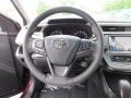 2013 Toyota Avalon Light Gray Interior Steering Wheel Photo