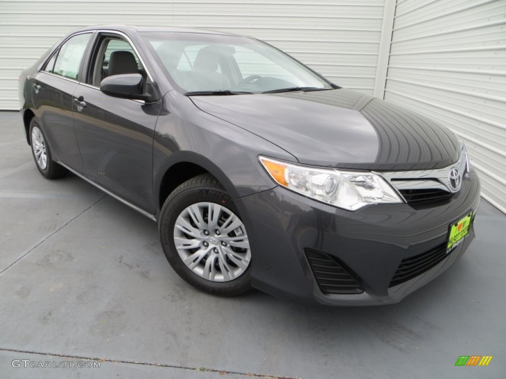 2013 Camry LE - Magnetic Gray Metallic / Ash photo #1