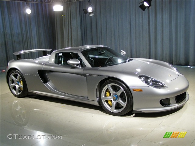 GT Silver Metallic 2005 Porsche Carrera GT Standard Carrera GT Model Exterior Photo #79230