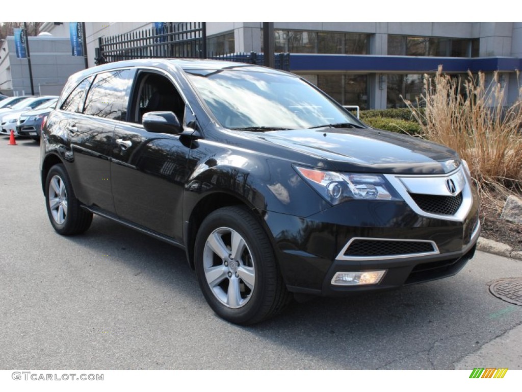 2011 MDX  - Crystal Black Pearl / Ebony photo #1