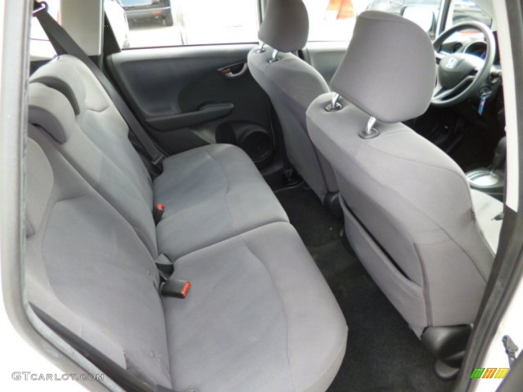 Gray Interior 2010 Honda Fit Standard Fit Model Photo #79230586