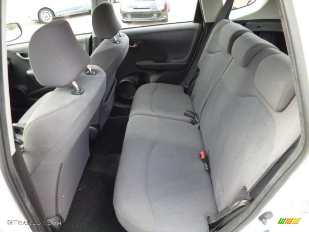 Gray Interior 2010 Honda Fit Standard Fit Model Photo #79230627