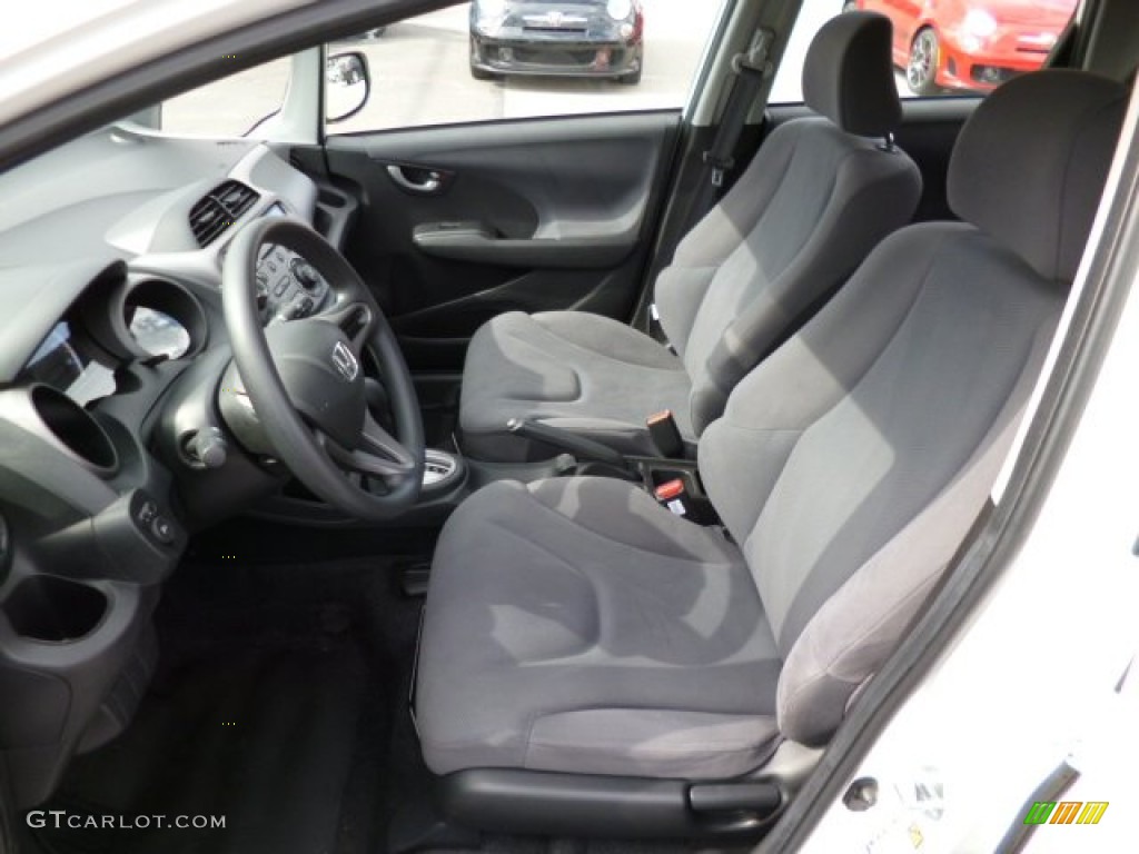 Gray Interior 2010 Honda Fit Standard Fit Model Photo #79230660