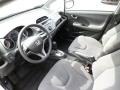2010 Honda Fit Gray Interior Prime Interior Photo