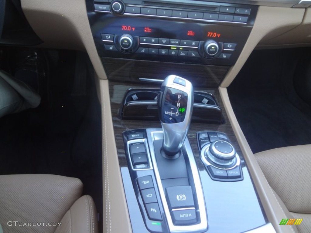 2010 7 Series 750Li xDrive Sedan - Milano Beige Metallic / Saddle/Black Nappa Leather photo #12