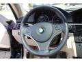 Cream Beige Steering Wheel Photo for 2012 BMW 3 Series #79231166