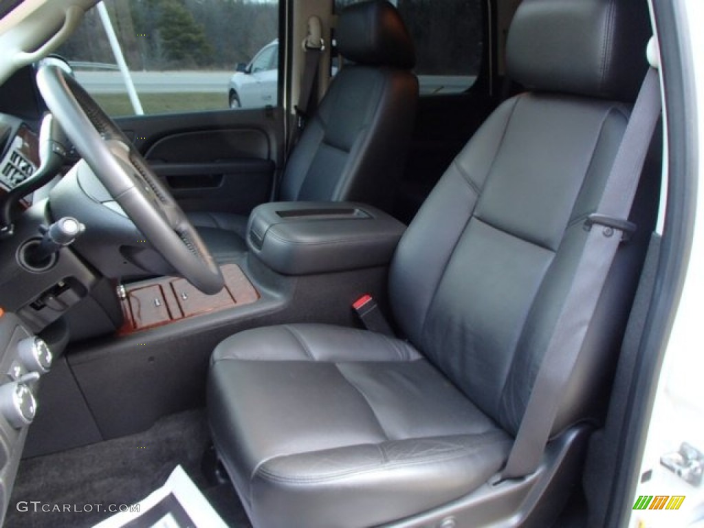 Ebony Interior 2012 Chevrolet Tahoe LTZ 4x4 Photo #79231477
